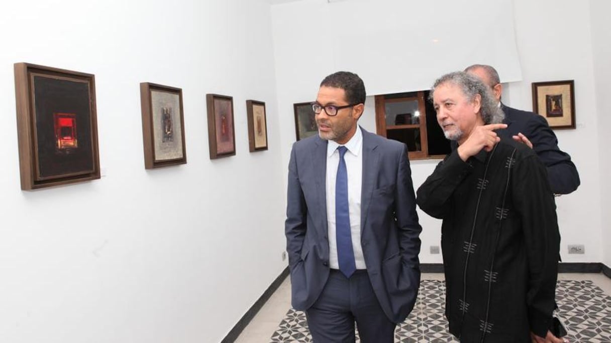 Saïd Rkaibi, président de Ledtech Group, s'est offert une belle visite guidée, en compagnie de Ghany Belmaachi. 

