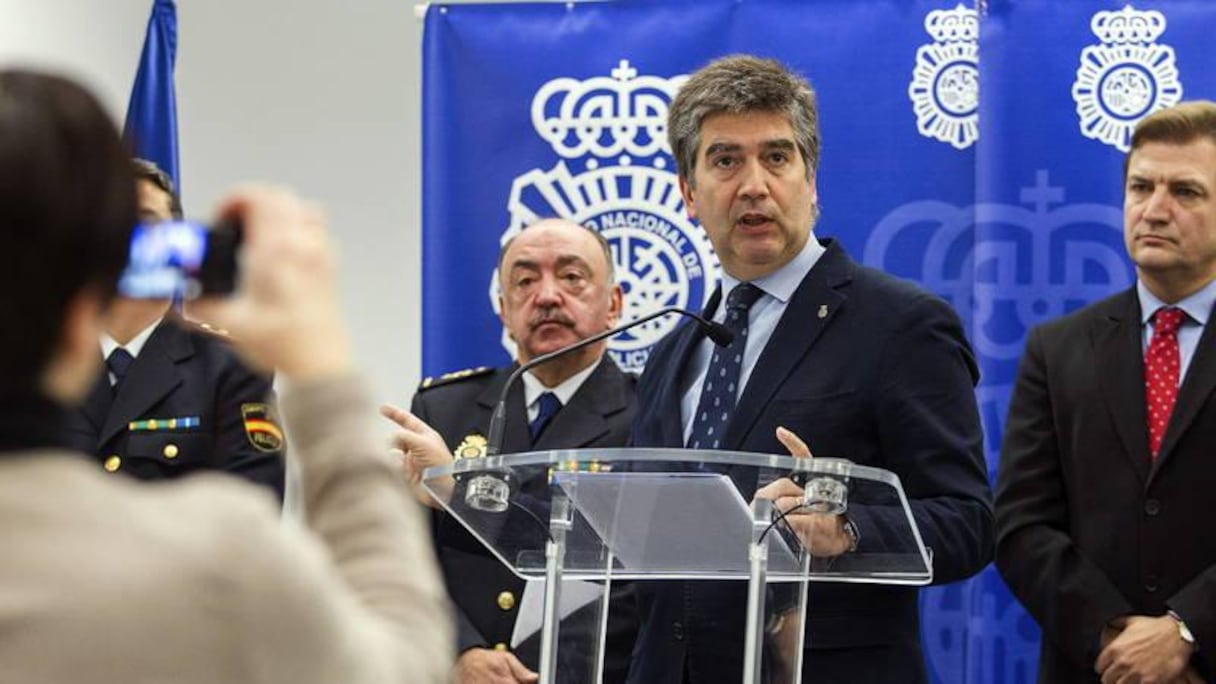 Ignacio Cosido, Directeur général de la police espagnole.
