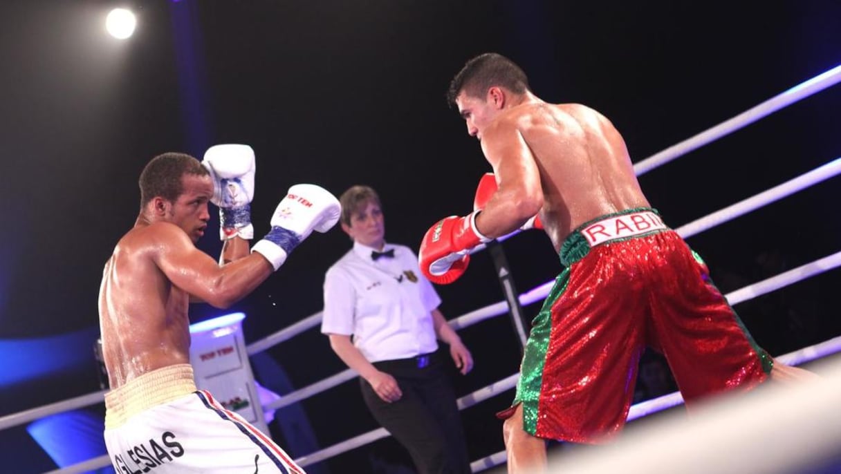 Un moment de flottement lors de ce Mohamed Rabii vs Roniel Iglesias Sotolongo. Il faut souffler. 
