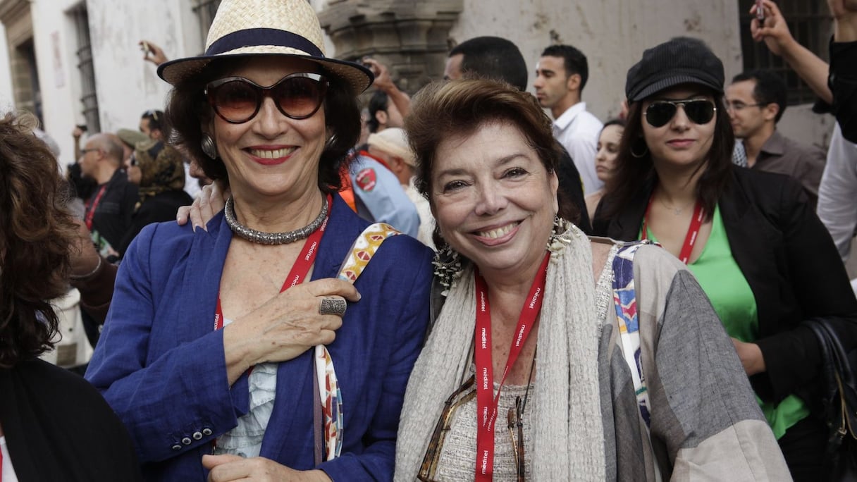 Mme Azoulay et Laila Chahid se réjouissent du retour de ce bel événement. 
