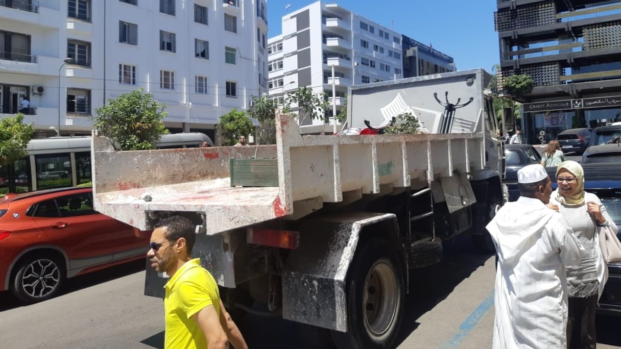 Rabat. Occupation de l'espace public: les autorités sévissent.
