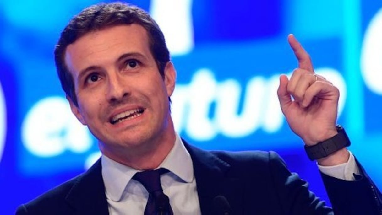 Pablo Casado, chef de file du PP espagnol, demande des explications au gouvernement sur "l’entrée illégale" de Brahim Ghali en Espagne.
