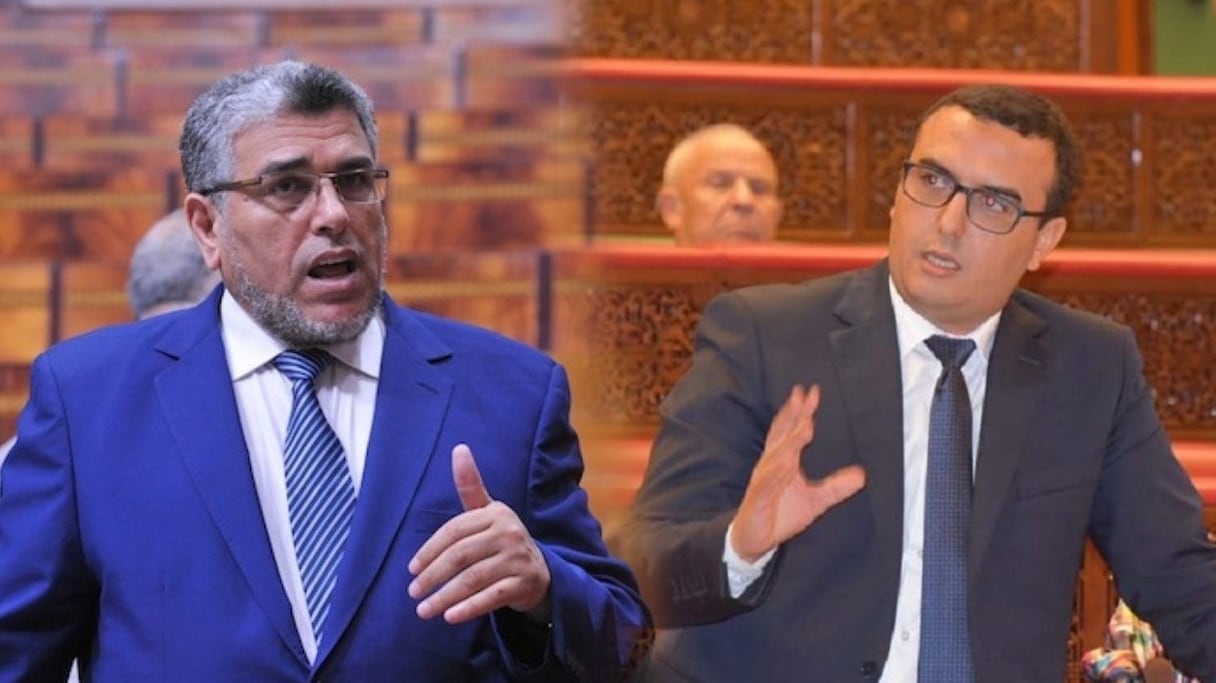 Mostafa Ramid et Mohamed Amekraz.
