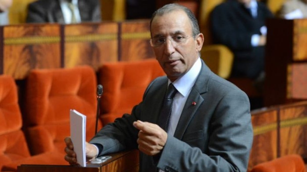 Mohamed Hassad, ministre de l'Education nationale. 
