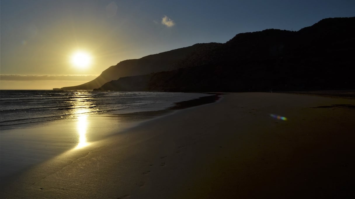 Coucher de soleil à Tafedna
