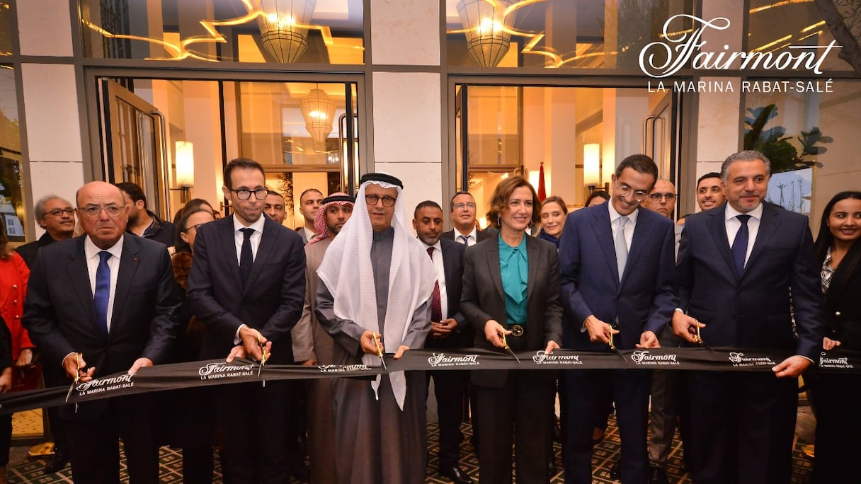 Inauguration officielle du Fairmont la Marina Rabat-Salé, en présence de la ministre du Tourisme.
