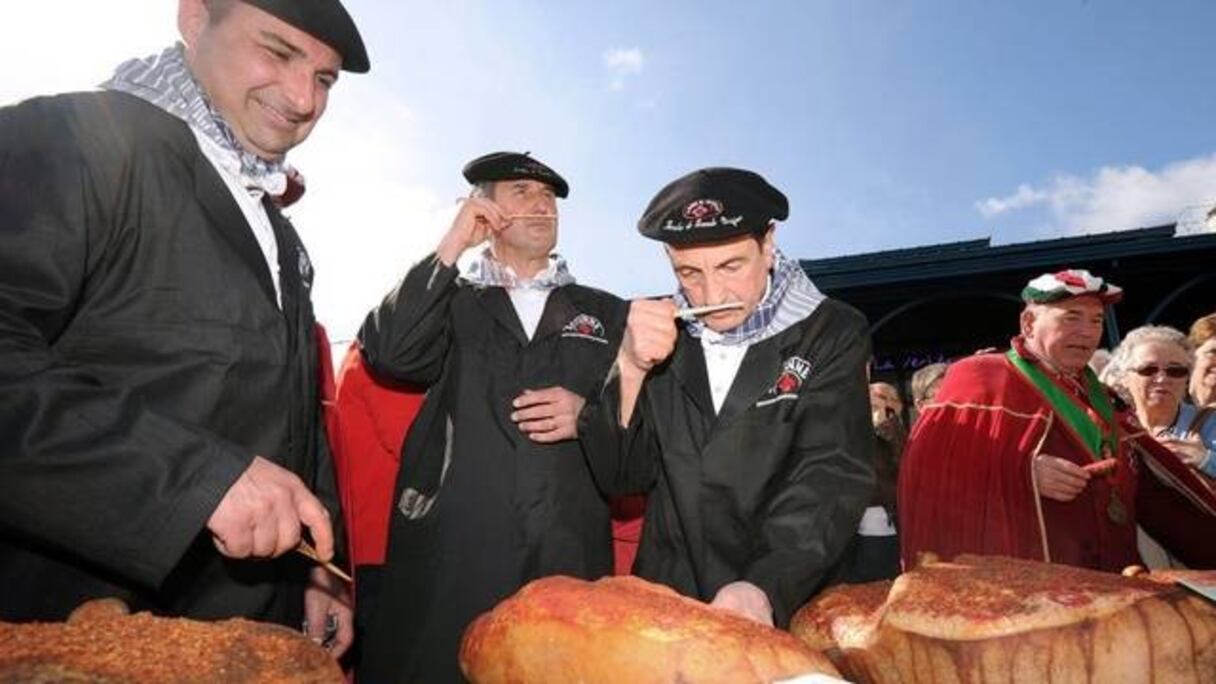 Foire au jambon de Bayonne en 2014.
