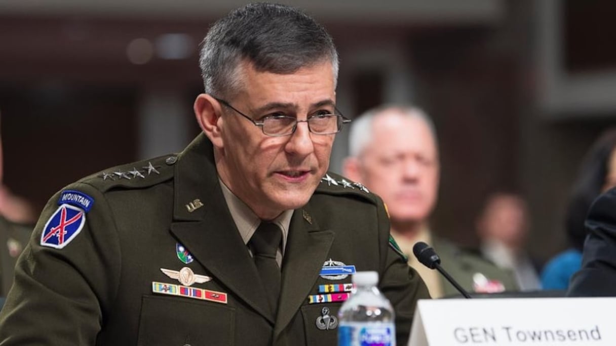 Le général Stephen Townsend, chef du commandemant des Etats-Unis pour l'Afrique (Africom)
