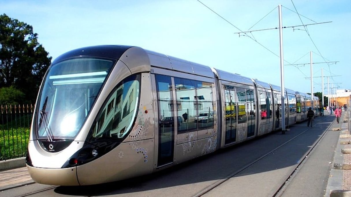 Le tramway de Rabat-Salé.
