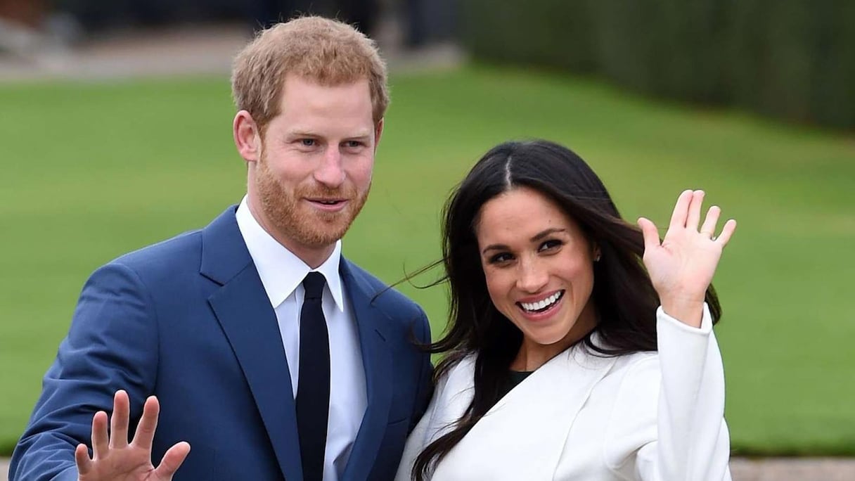 Le prince Harry et son épouse Meghan Markle.
