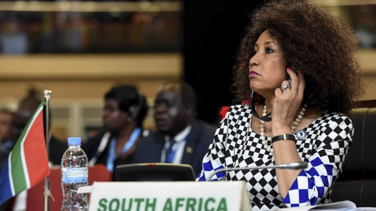 Lindiwe Sisulu, ministre sud-africaine des Affaires étrangères.
