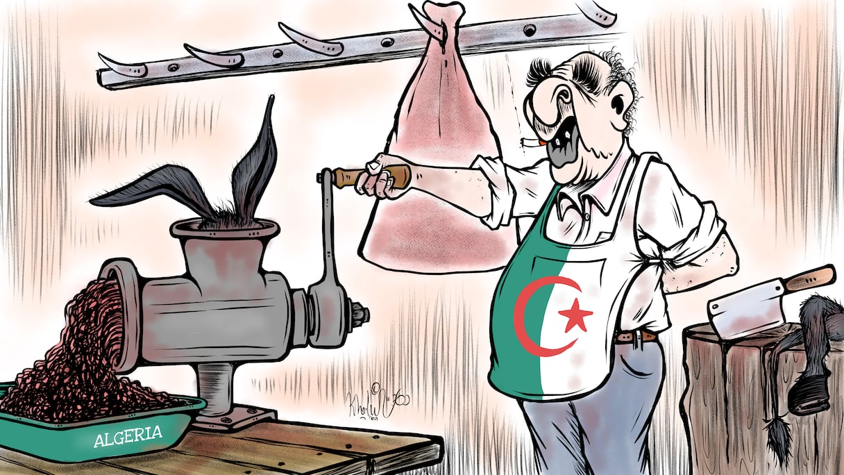 Dessin de Khalid gueddar.