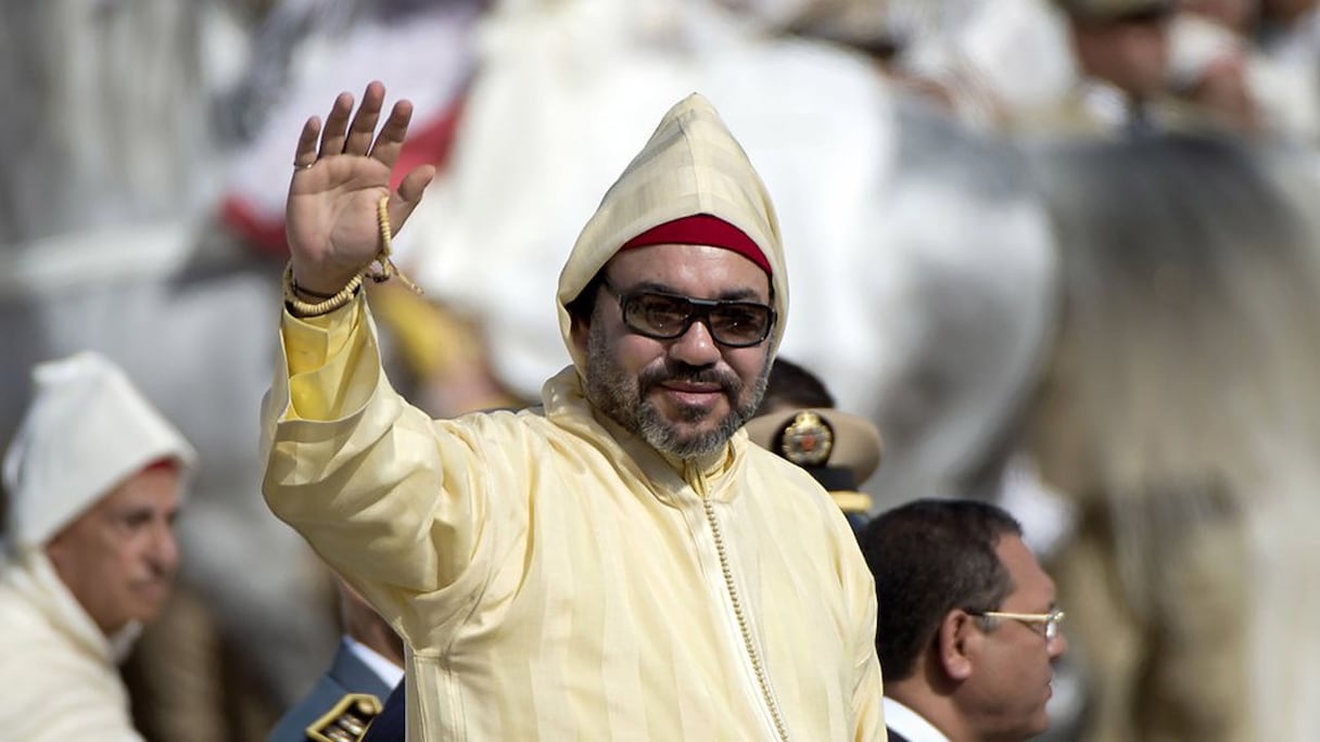 Le Roi Mohammed VI.
