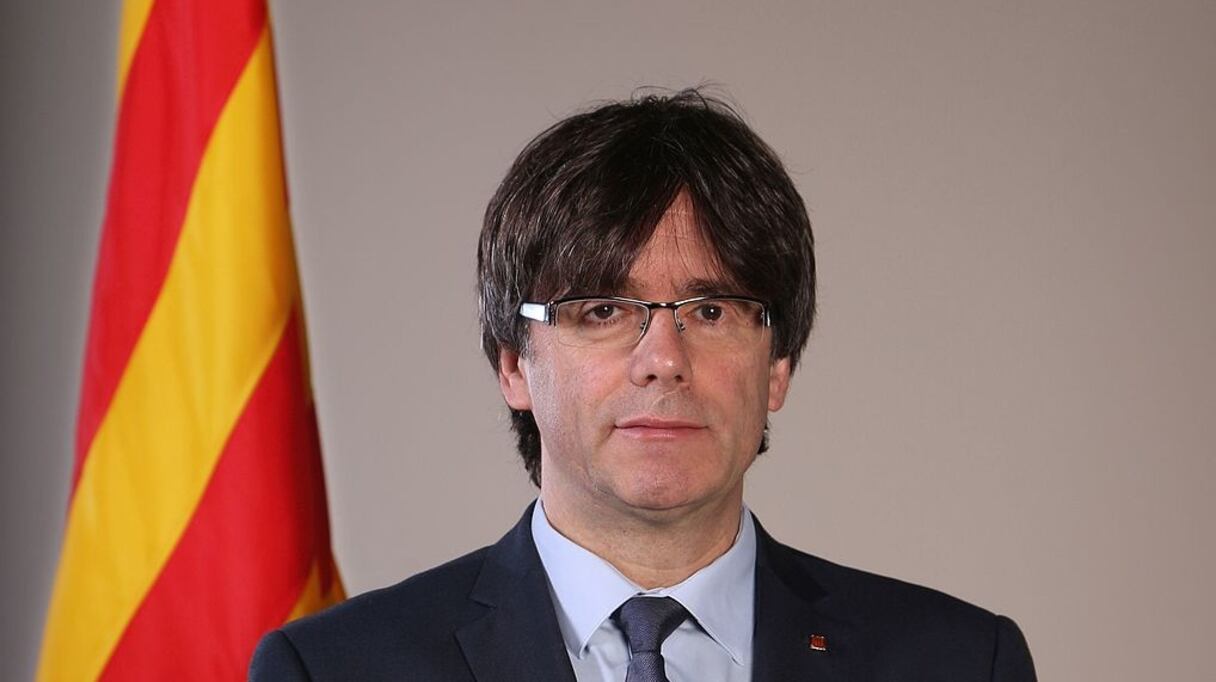 Carles Puigdemont. 
