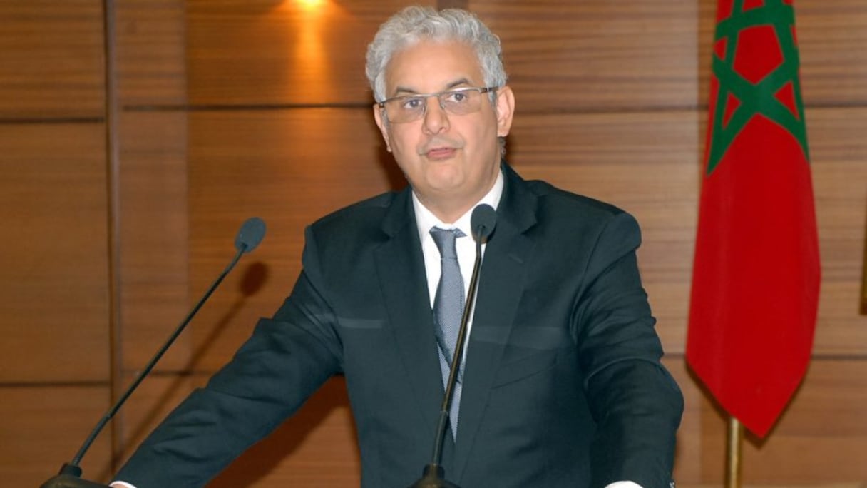 Nizar Baraka, ministre de l’Equipement et de l’Eau.
