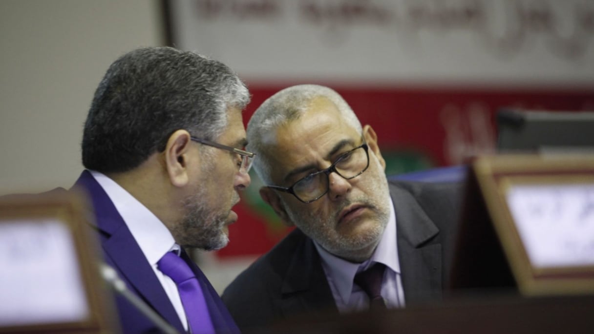 Mustapha Ramid et Abdelilah Benkirane
