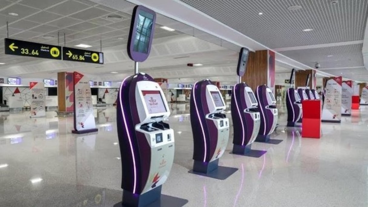 Le terminal 1 de l'aéroport Mohammed V à Casablanca.
