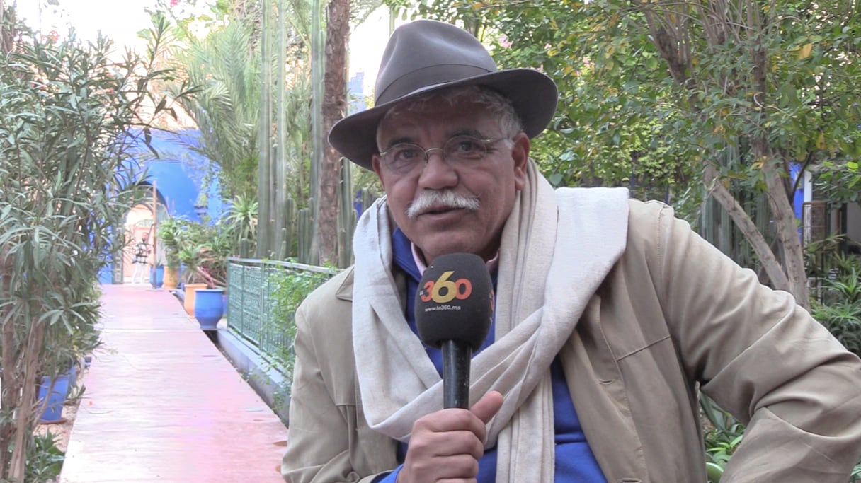 Abderrazzak Benchaâbane, écologiste et professeur en ethnobotanique.
