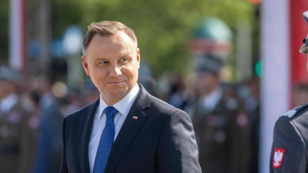 Andrzej Duda, président de la Pologne
