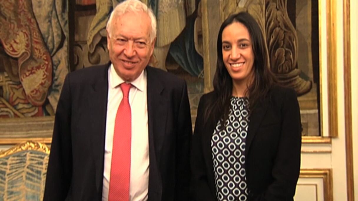 José Manuel Garcia-Margallo et M'Barka Bouaida.
