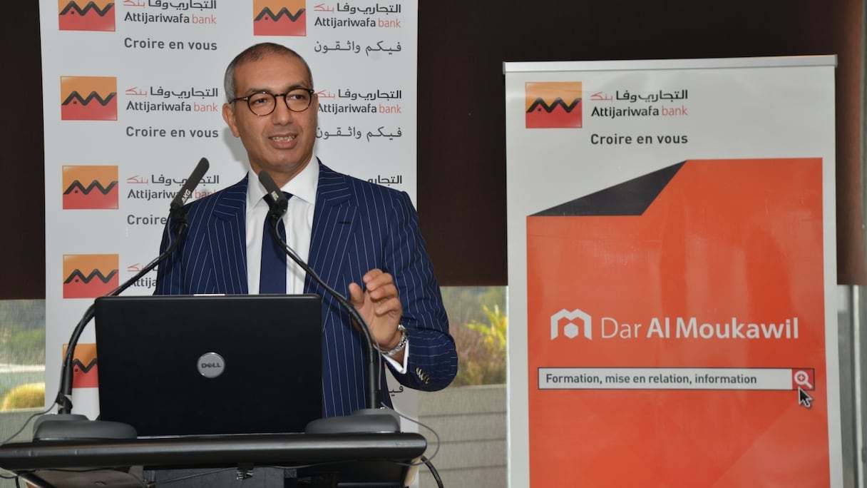 Hassan Bertal, Directeur Général Adjoint du groupe Attijariwafa bank, en charge du Marché de l'Entreprise.
