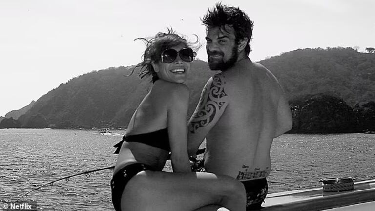 Robbie Williams et Ayda Fields au Maroc.