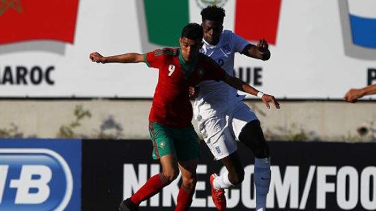 Achraf Bencharki a été double buteur face à l'Angleterre au tournoi de Toulon. 
