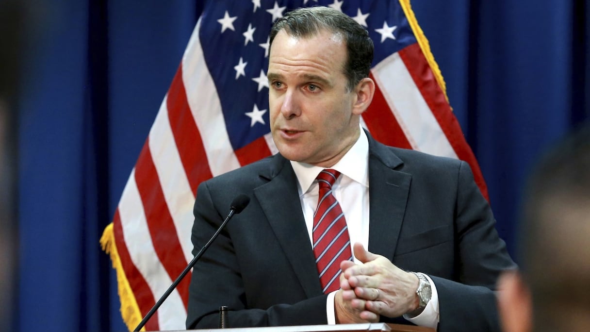 Brett H. McGurk, envoyé spécial du président américain Donald Trump.
