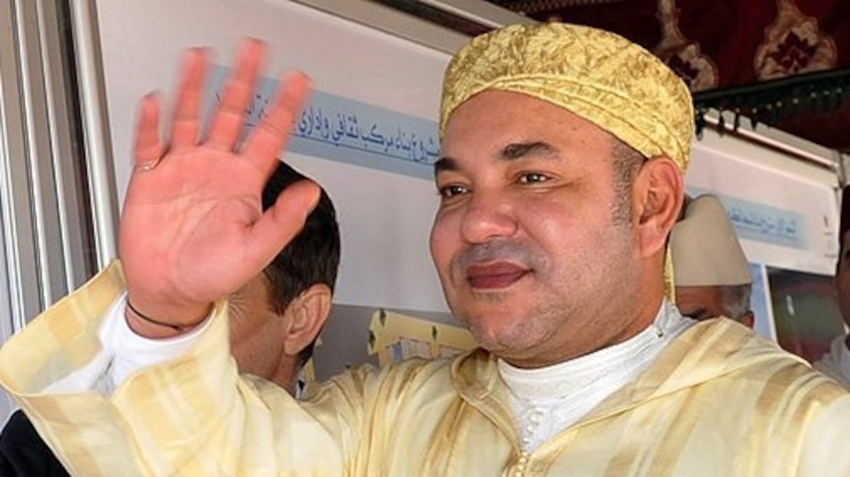 Le Roi Mohammed VI.
