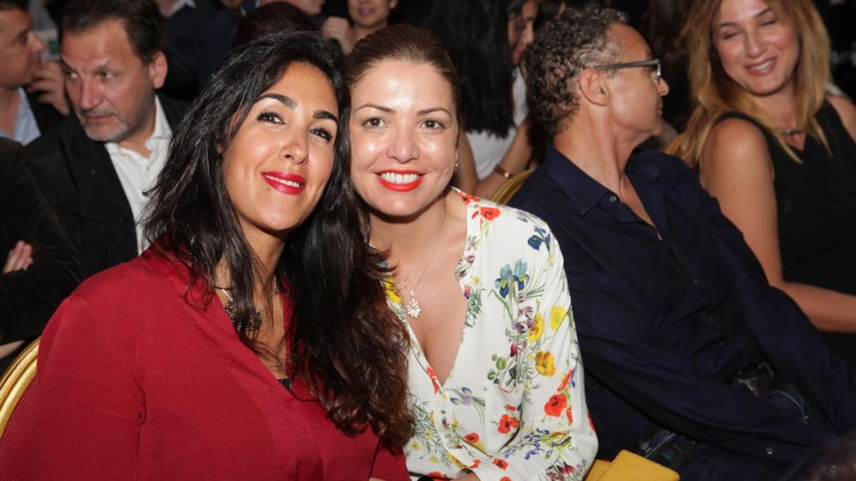 Nahed Rachad et Fatimazahra Ouataghani, DG PR Média.
