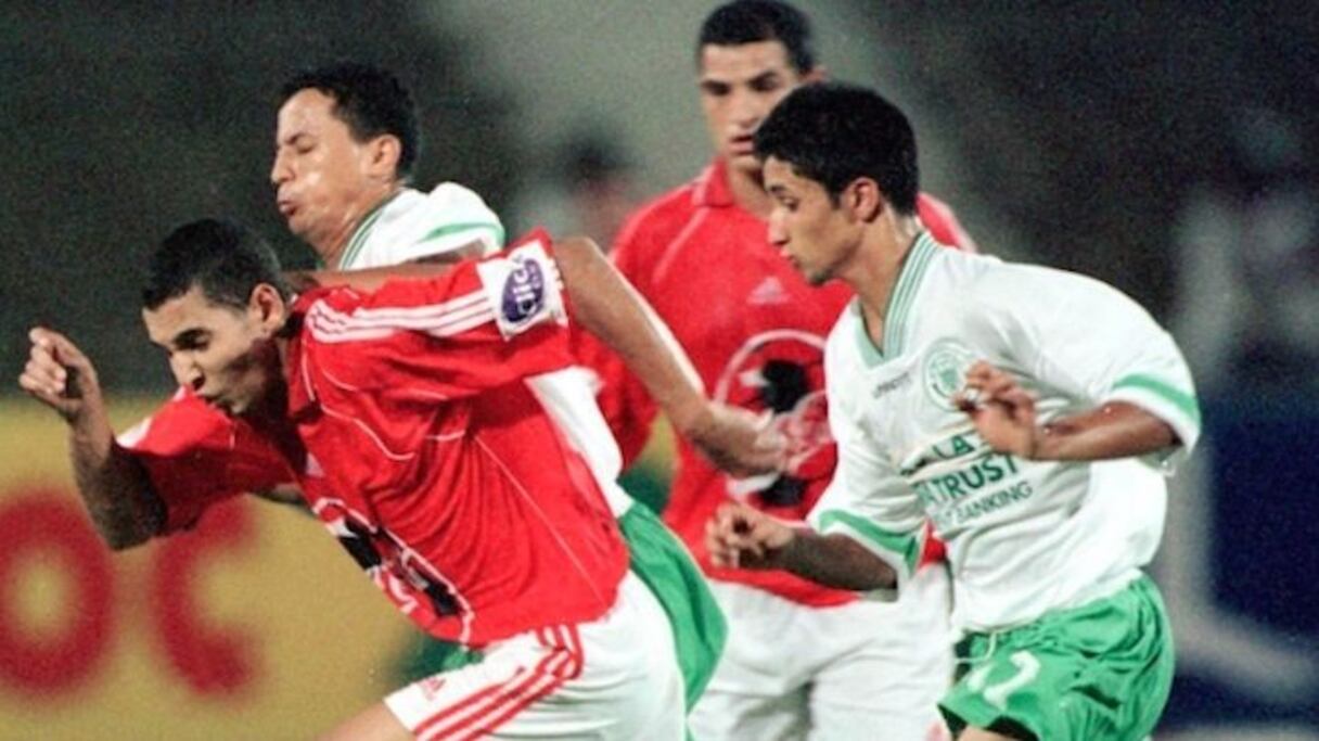 Match Raja Vs Ahly entrant dans le cadre de la phase de poules de la Ligue des Champions 1999. 
