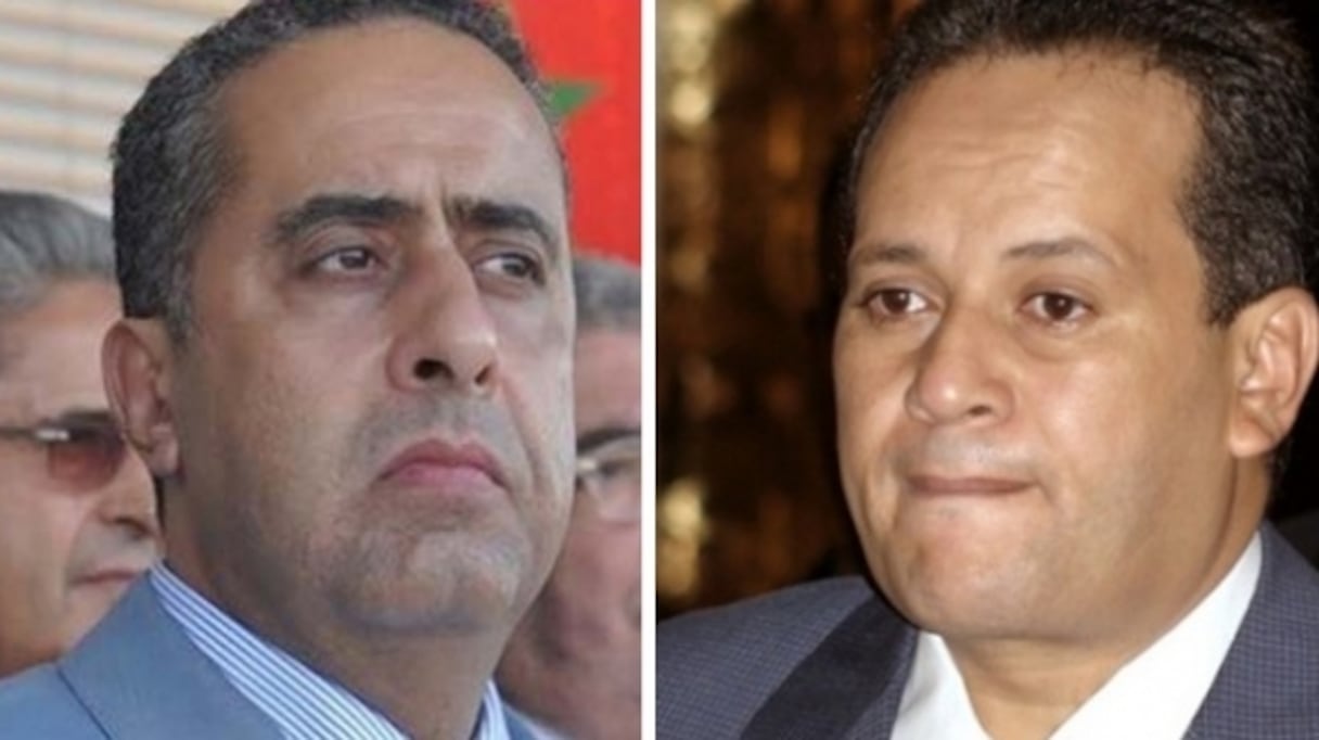 Abdellatif Hammouchi (pôle DGST-DGSN) et Yassine Mansouri (DGED). 
