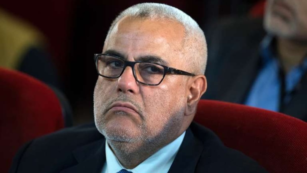 Abdelilah Benkirane, secrétaire général du Parti de la justice et du développement (PJD).
