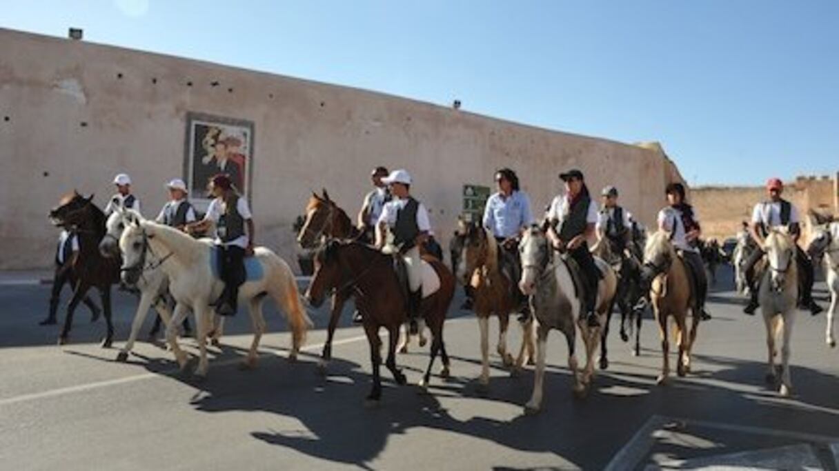 Les amazones s'apprêtent à défier les vents.
