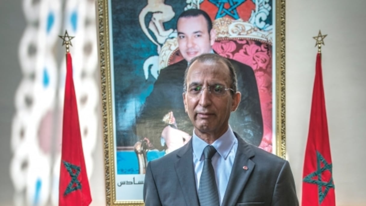 Mohamed Hassad, ministre de l'Intérieur.
