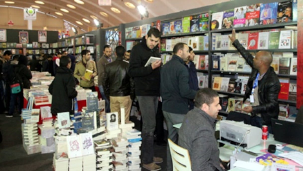 A l'intérieur d'un stand, lors de l'édition 2019 du SIEL de Casablanca. 
