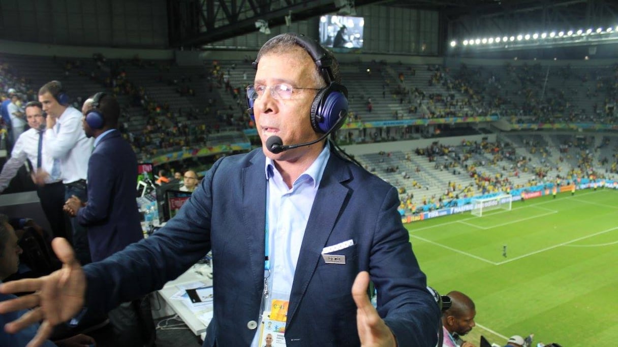 Hafid Derradji, journaliste à beIN Sports au service de la junte militaire en Algérie.
