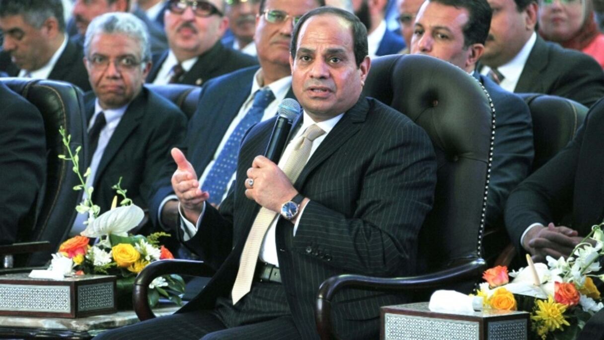 Le président égyptien Abdel Fattah al-Sissi.
