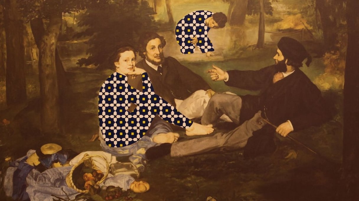 Une approche fascinante où l'artiste confronte traditions iconographiques orientales et occidentales, pour une nouvelle vision de l'art. 
