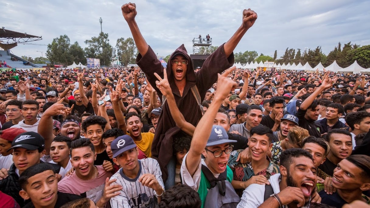 Le public de L'Boulevard lors de l'édition 2019. 
