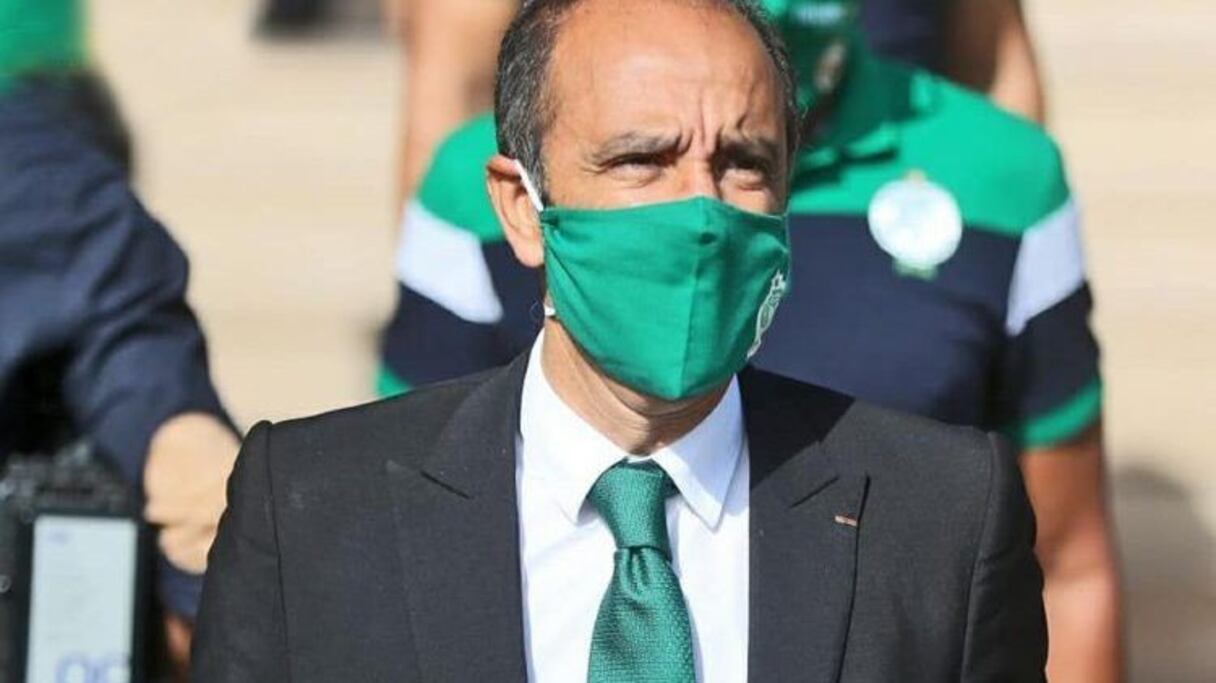 Jawad Ziyat, président démissionnaire du Raja de Casablanca.
