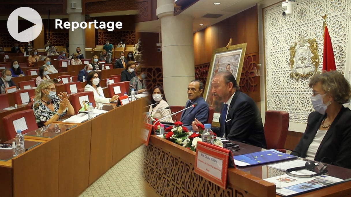 La conférence internationale sous le thème "Les femmes en politique: comment progresser vers l'égalité?", organisée à Rabat.
