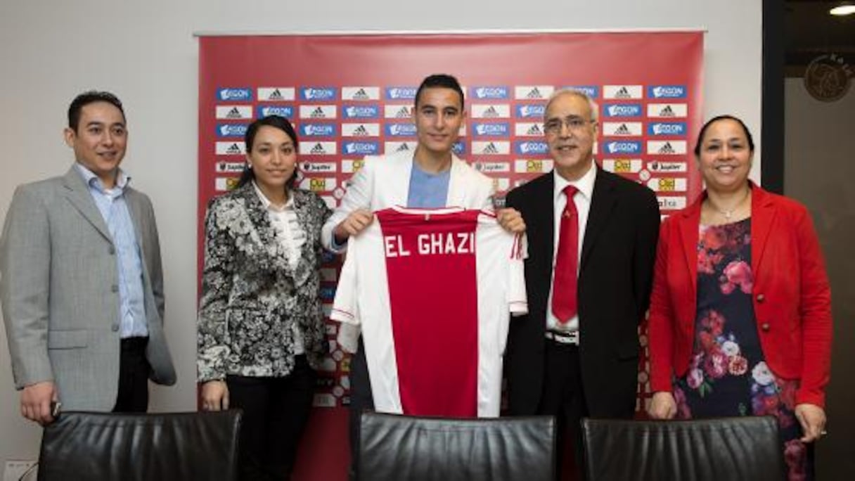 Anouar El Ghazi serait susceptible de porter le maillot des Lions de l'Atlas. 
