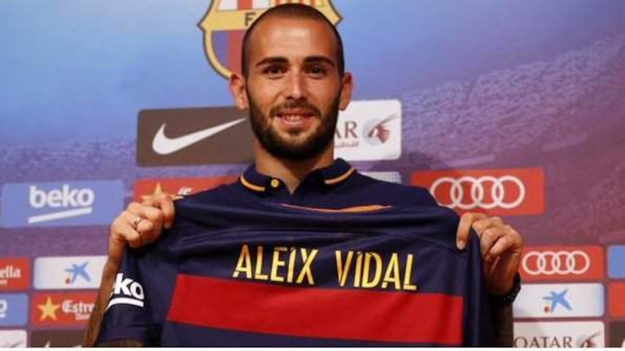 Aleix Vidal, nouveau joueur du FC Barcelone. 
