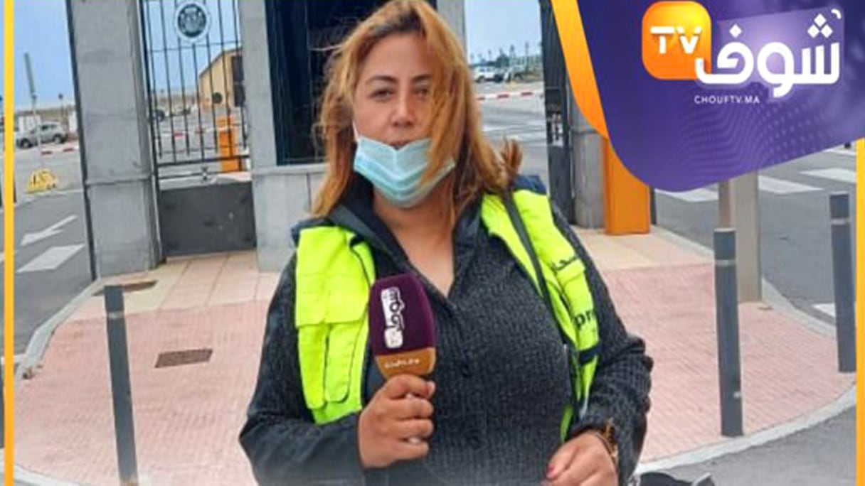 Fatim-Zahra Rajmi, journaliste à Chouf TV
