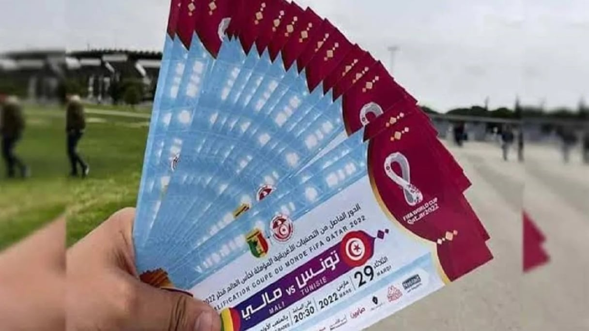 Des tickets pour le Mondial 2022.
