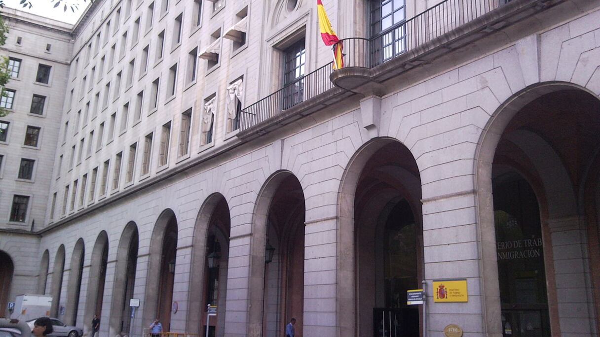 Siège du ministère de l'Inclusion, de la Sécurité sociale et des Migrations. 
