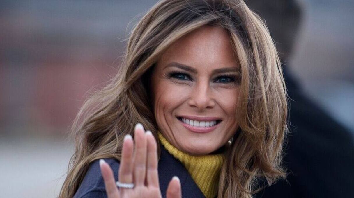 Melania Trump. 
