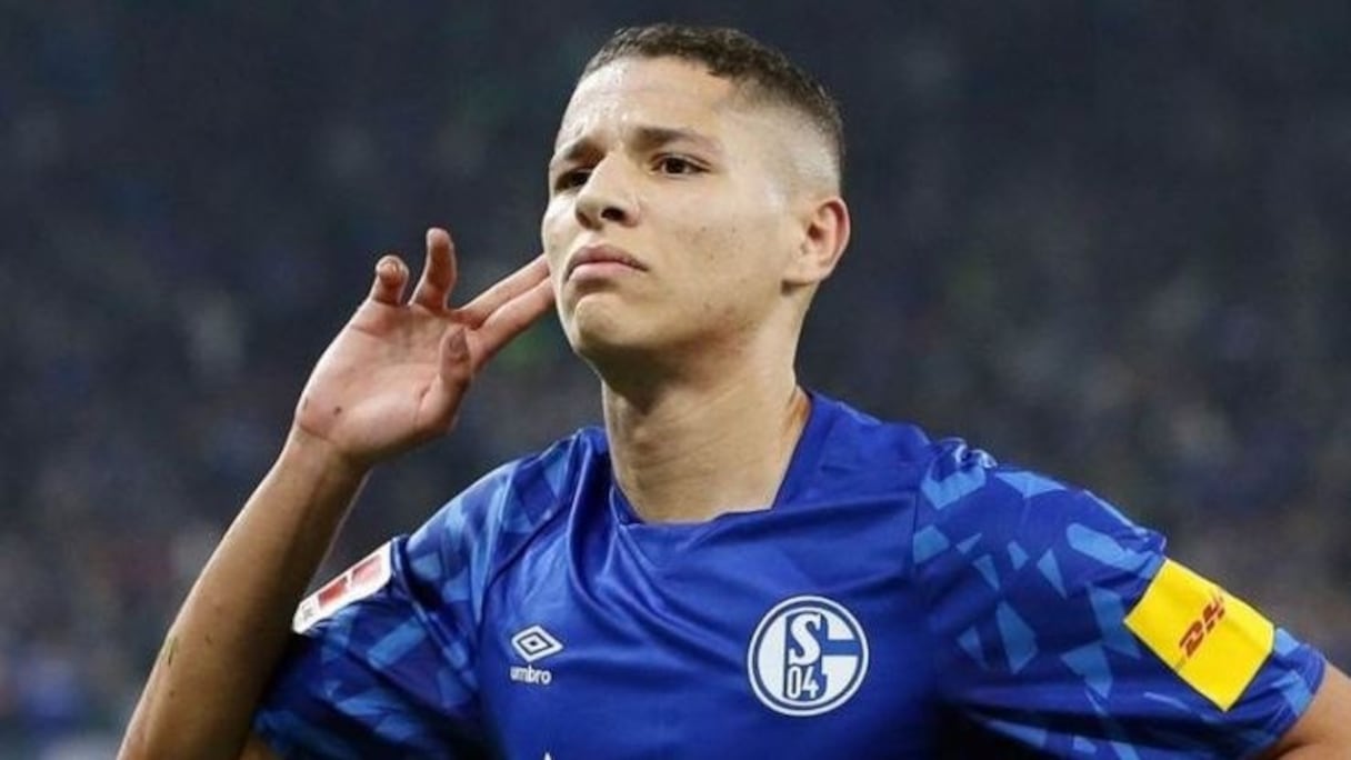 L'international marocain Amine Harit.
