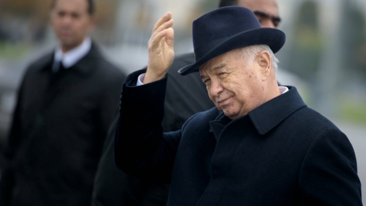 Le président ouzbek Islam Karimov à Samarcande, le 1er novembre 2015.
